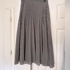 Maxi Skirt , brown and black print very cute